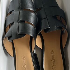 Madewell Women's Black Leather Flats